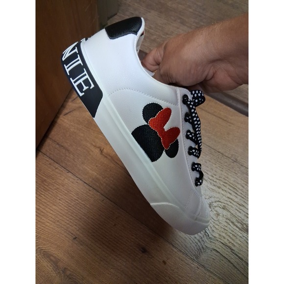 Disney Minnie Mouse Womens Size 8.5 Ground Up Low Top Court Sneakers Shoes - Picture 4 of 8